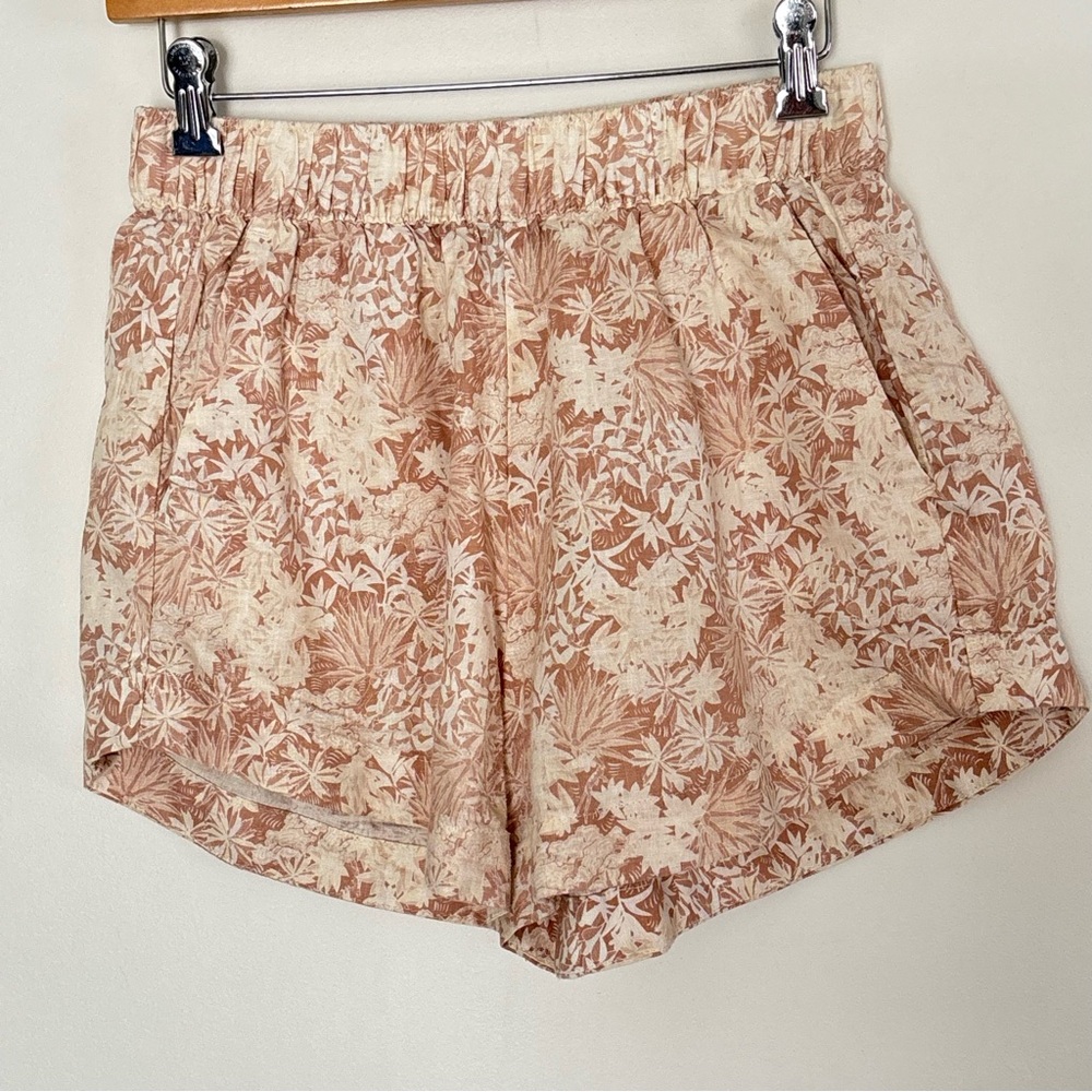 Patagonia Women's Garden Island hemp Lyocell Shorts Size Small 3.5" *C26